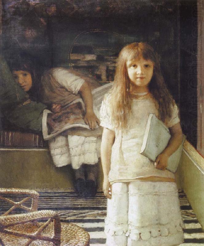 Alma-Tadema, Sir Lawrence This is our Corner oil painting picture